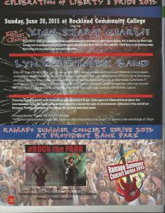 Featuring songs off her 1st and 2nd Albums